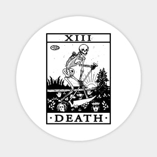 VINTAGE TAROT CARD T SHIRT, DEATH CARD, OCCULT, TAROT Magnet